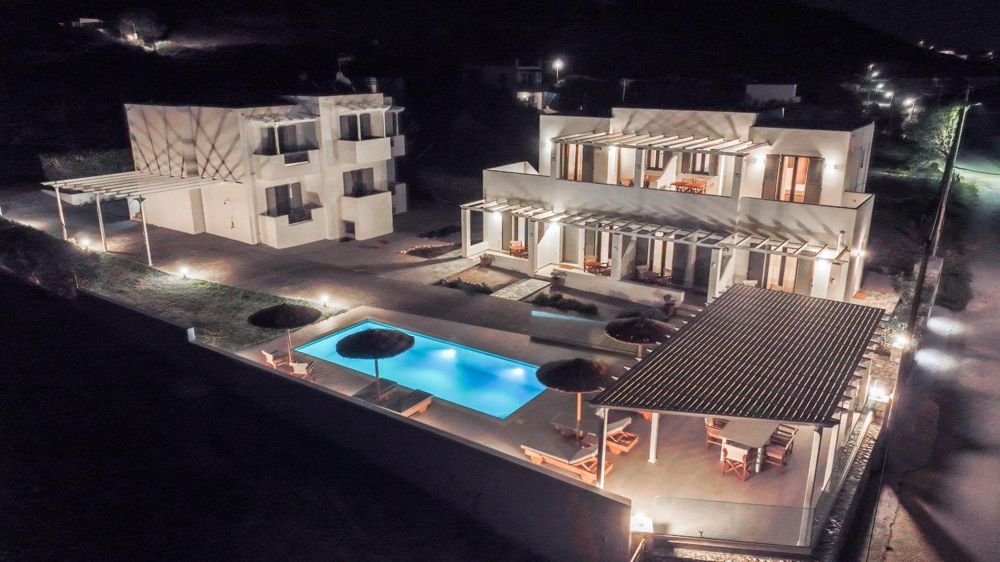 Achilli Apartments Skyros Bagian luar foto