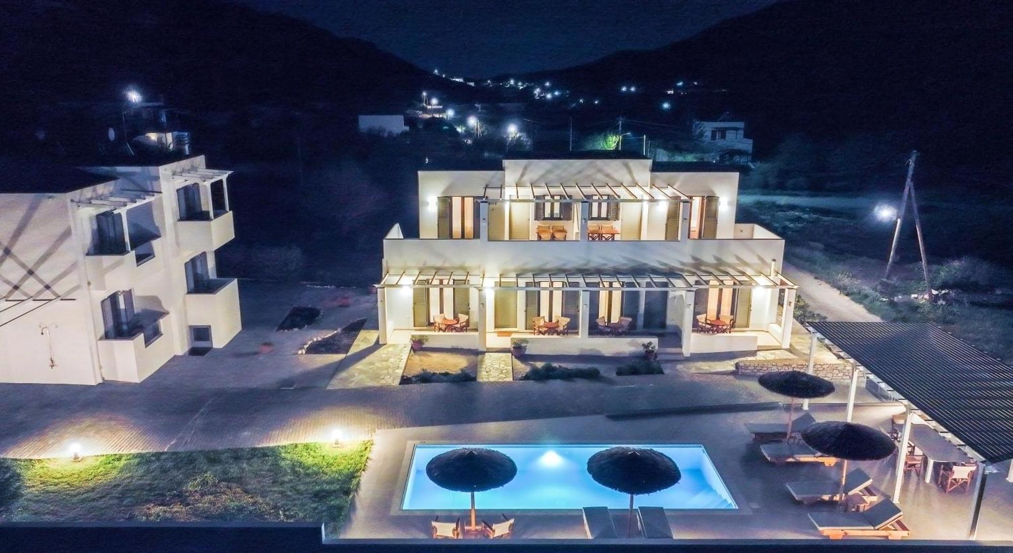 Achilli Apartments Skyros Bagian luar foto